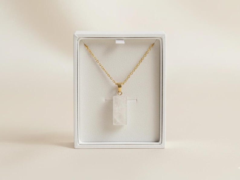 Selenite Necklace