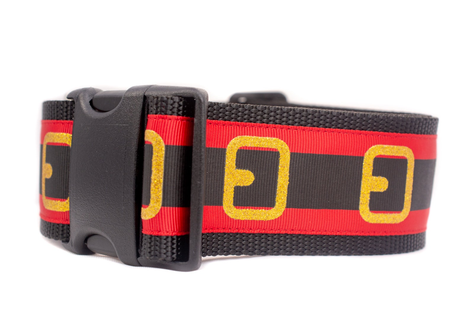 Santa Dog Collar 2 Inch Wide Christmas Dog Collar Thick Etsy