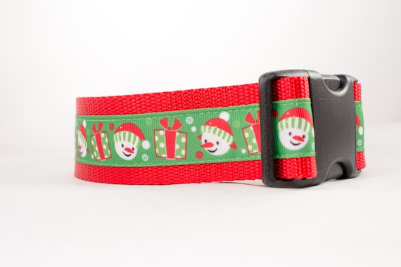 2 Weihnachts-Hundehalsbänder Für Große Hunde – Verstellbar, Weich & Festlich