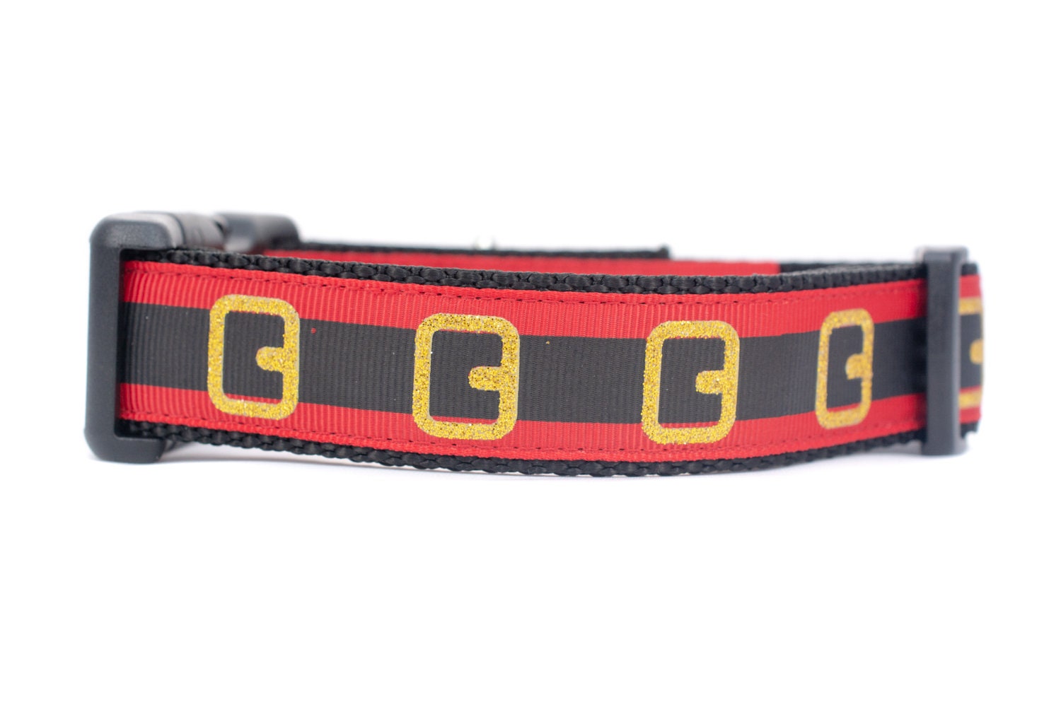 Gucci Inspired Dog Collar, Leash and Seatbelt Tether Green & Red