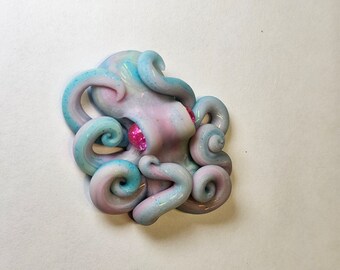 octopus necklace, octopus jewelry, octopus gift, octopus jewelry, valentines gift, octopus lover