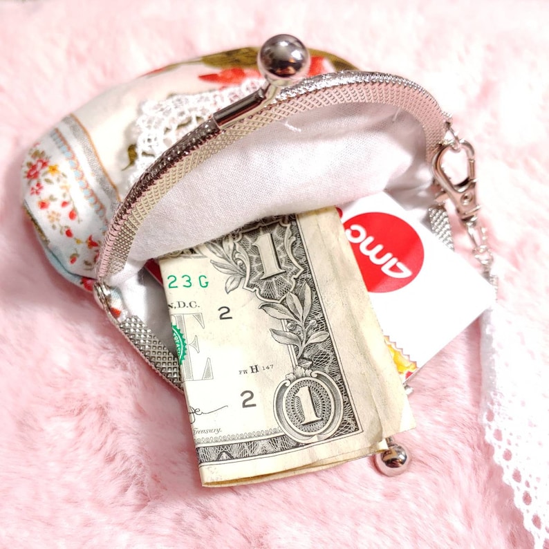 stash holder Strange and unusual coin purse oddities vintage coin purse mothers day gift Victorian coin purse feminine coin purse