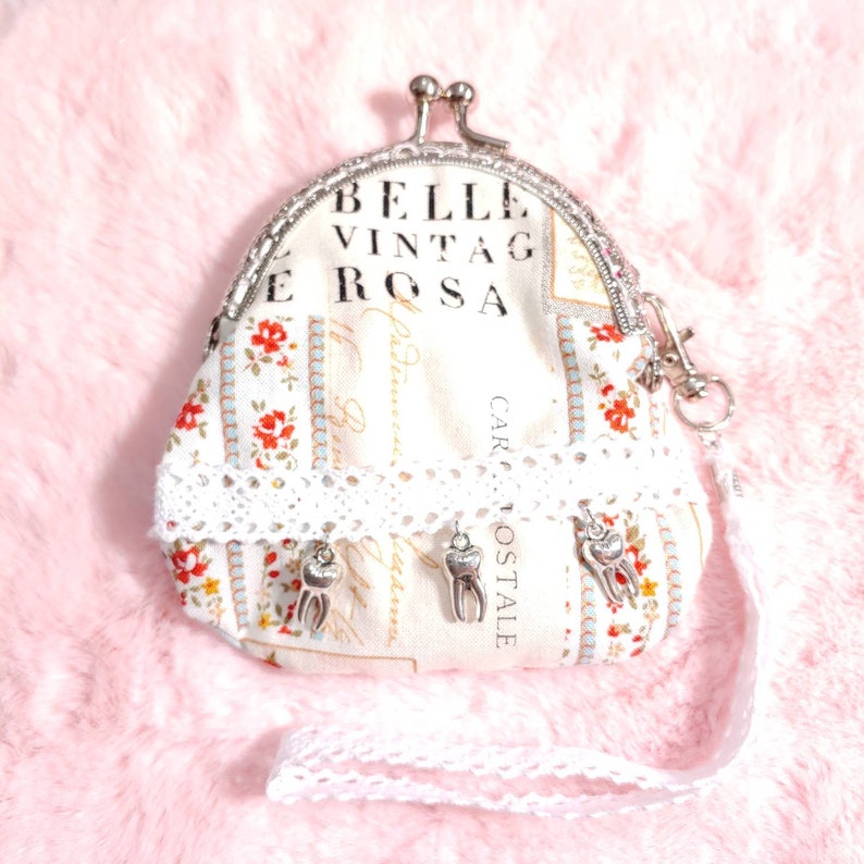 stash holder Strange and unusual coin purse oddities vintage coin purse mothers day gift Victorian coin purse feminine coin purse