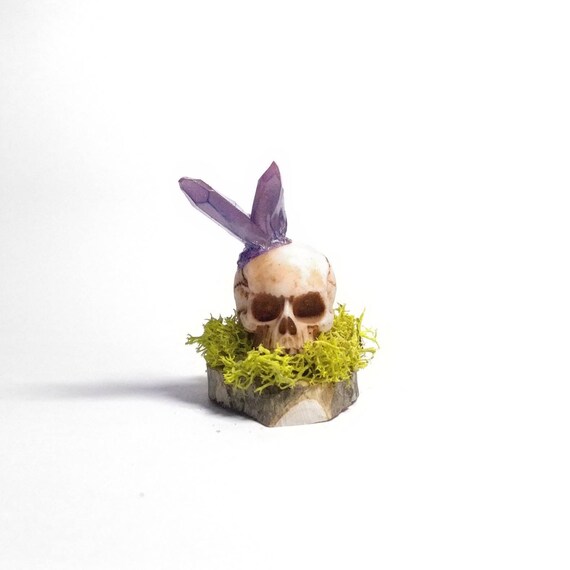 crystallized skull for curiosity