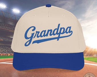 Los Angeles Baseball Grandpa Hat | Mid Profile LA Baseball Cap