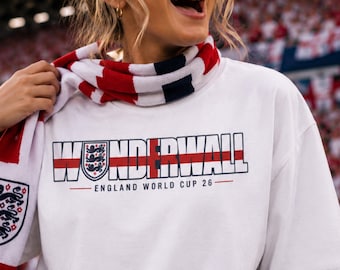 WonderWall England World Cup 2026 T-Shirt | Football Fan Tee