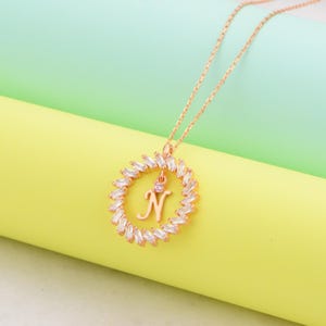 Joyería de envío rápido, letra N, diseño artístico y elegante, collar, joyería de plata hecha a mano, regalo, joyería de plata delicada para mujeres