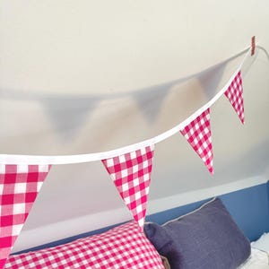 Schottenkaro Wimpelkette Aus Stoff – Dreieckige Partydeko Für Weihnachten, Hochzeit & Feiern – Festliche Girlande Schottenkaro Wimpelkette Aus Stoff – Dreieckige Partydeko Für Weihnachten, Hochzeit & Feiern – Festliche Girlande