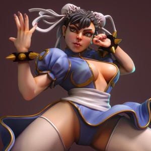 Naked Chun Li Figure - Etsy