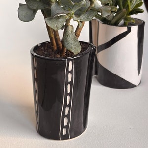 Keramische vazen, plantenvaas, moedercadeau, handgemaakte vazen, ambachtelijke vaas, design, designvazen, designvazen, moderne vaas