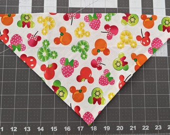 Vacation Dog Bandana, Summer, Nautical, beach, ocean, neckerchief, Florida, California