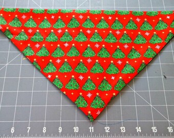 Dog Bandana Christmas, Tree, Winter, Holiday, December