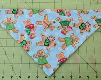 Gingerbread Dog Bandana Christmas, Gingerbread, Winter, Holiday, December, neckerchief, scarf