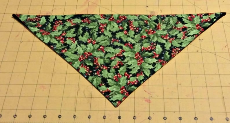 Winter holly Holly Dog Bandana Christmas