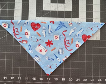 Dog Bandana, Nurse, Doctor, Hospital, Medical, neckerchief