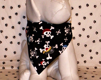 Dog Bandana, Pirate, Nautical, Beach, Summer