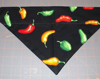 Dog Bandana Chili, peppers, hot peppers, habanero, southwest, mexico
