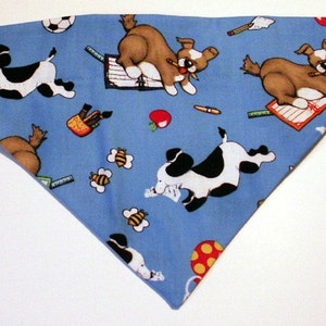 Dog Bandana Back To School, Fall, Autumn, September, dog, obedience