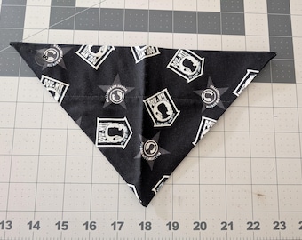 Dog Bandana POW, MIA, patriotic, soldier, remembrance, memorial day, neckerchief, scarf