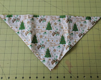 Dog Bandana Christmas, Tree, Winter, Holiday, December