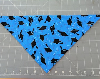 Graduation Dog Bandana, Graduation, Caps, Neckerchief, Commencement, Obedience