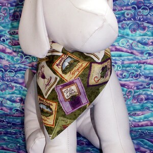Wine Dog Bandana, Cheese, Vineyard, spring, fall, farm