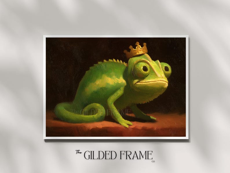 Retrato de Pascal Camaleão, Arte Inspirada em Enrolados (Download ...