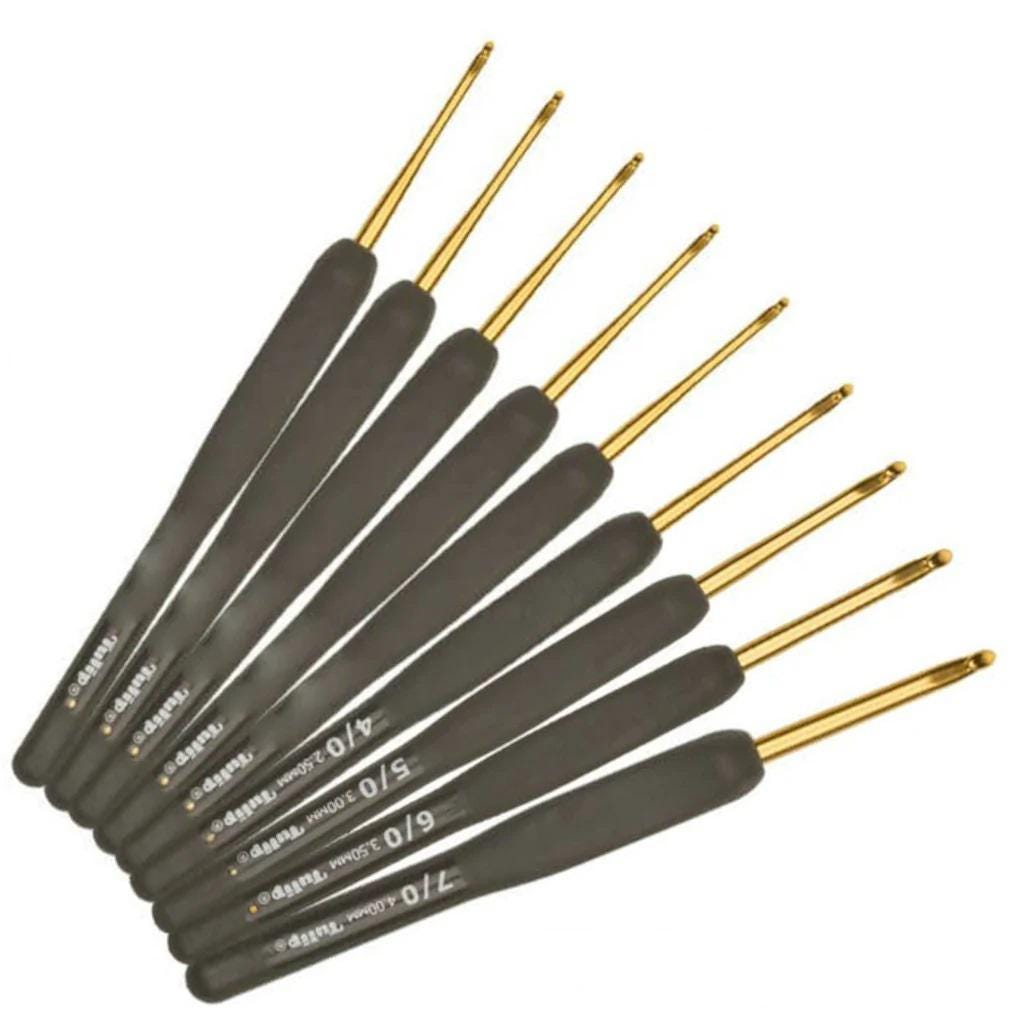 Crochet à Tricoter Tulip Etimo Murasaki 2,75 Mm - Aluminium Léger Avec Manche Softgrip Violet