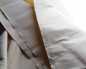 Length of XL vintage French linen metis sheeting - great fabric for curtains, upholstery, cushions, projects