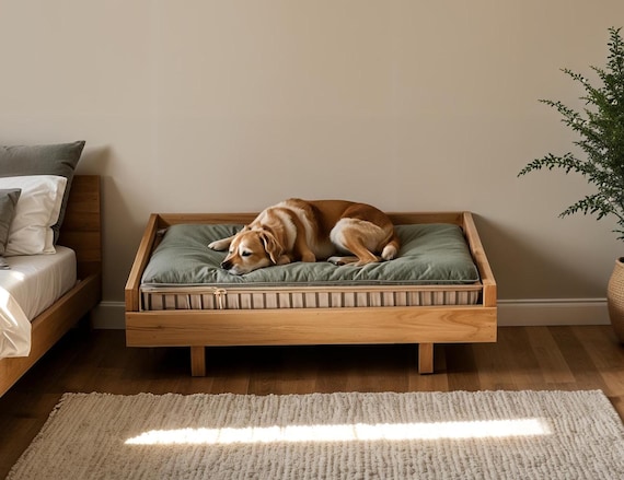Dog Bed DIY Plan – Space-Saving Pet Bed, 2 Sizes M33x20 & L35x22 PDF