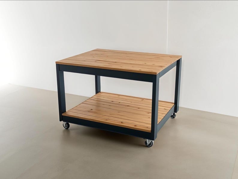 Easy DIY Workbench Plan: Mobile Woodworking Project for Workshop ...