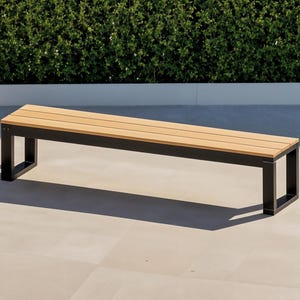 Simple Patio Bench DIY Plan – Outdoor Wood Bench PDF