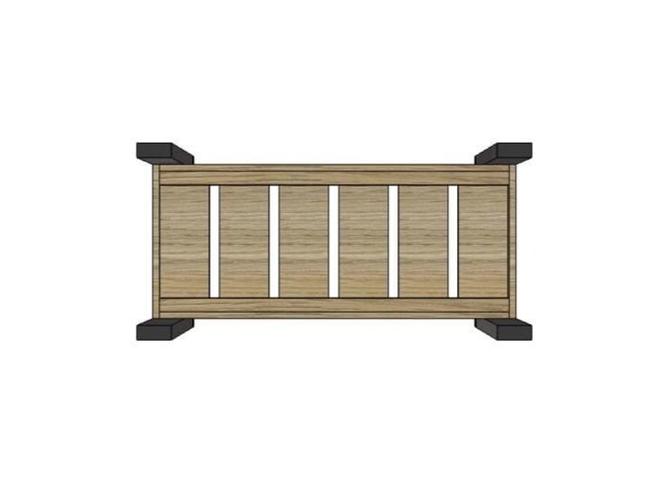 DIY Raised Garden Bed Plans 20x40x28 | Wooden Planter Box Plan ...
