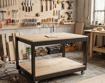 シンプルな 2X4 ワークベンチ DIY のデジタル プラン - Etsy 日本
