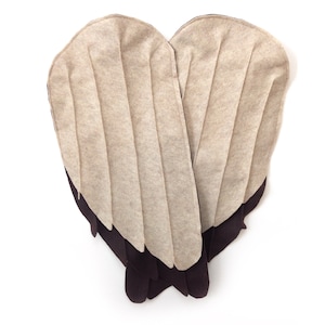 Small Felt Bird Wings for Kids - Handmade Halloween Costume for Dress-Up, School Plays, or Birthday Parties
