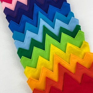 Party Pack of 10 Felt Crowns – Kids Dress-Up, Birthday Party Favors, Classroom Rewards, Custom Color Choices