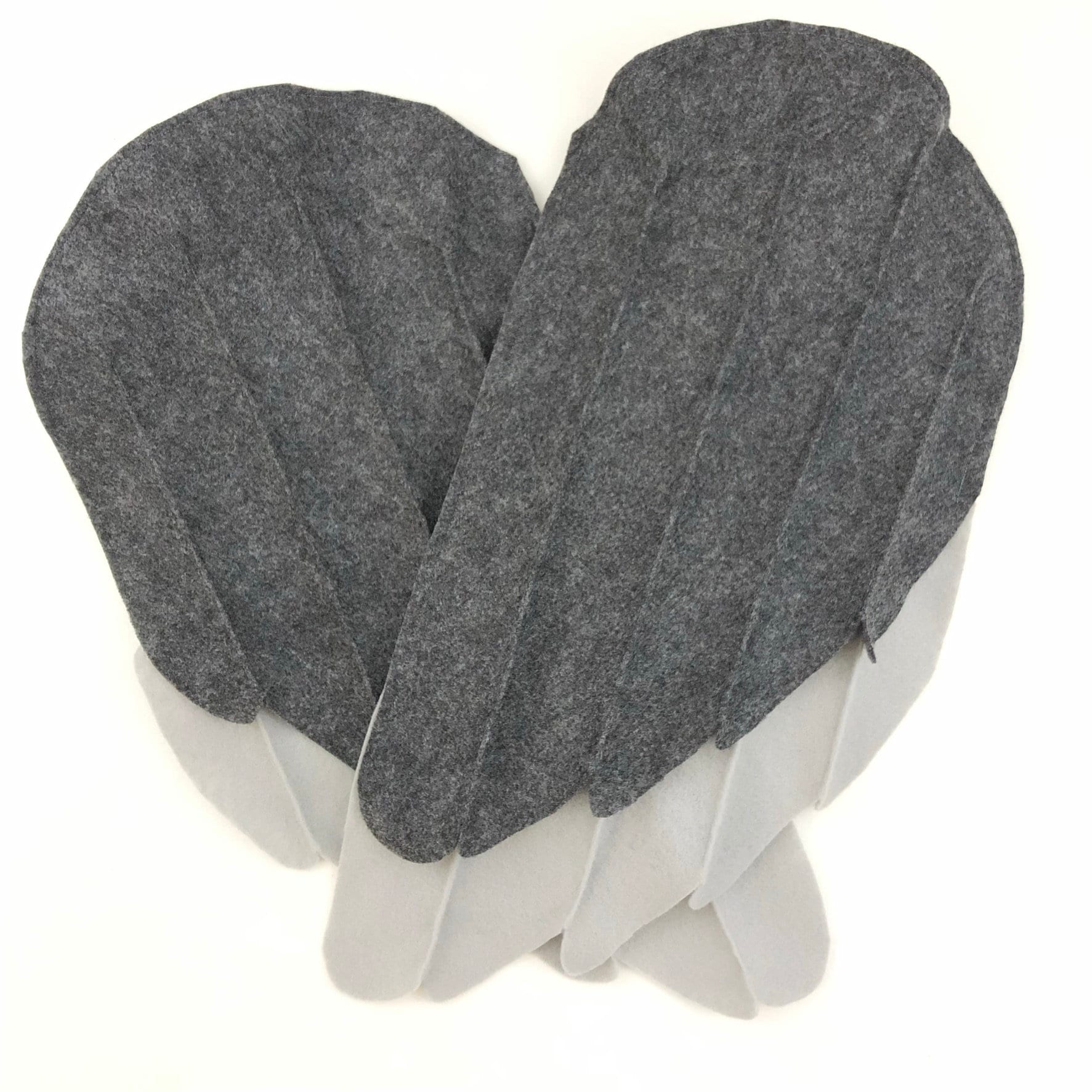 Large Felt Bird Wings: Handmade Costume for Kids Ages 6-10