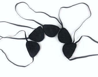 Felt Pirate Eye Patch: Kids Costume Accessory, Handmade