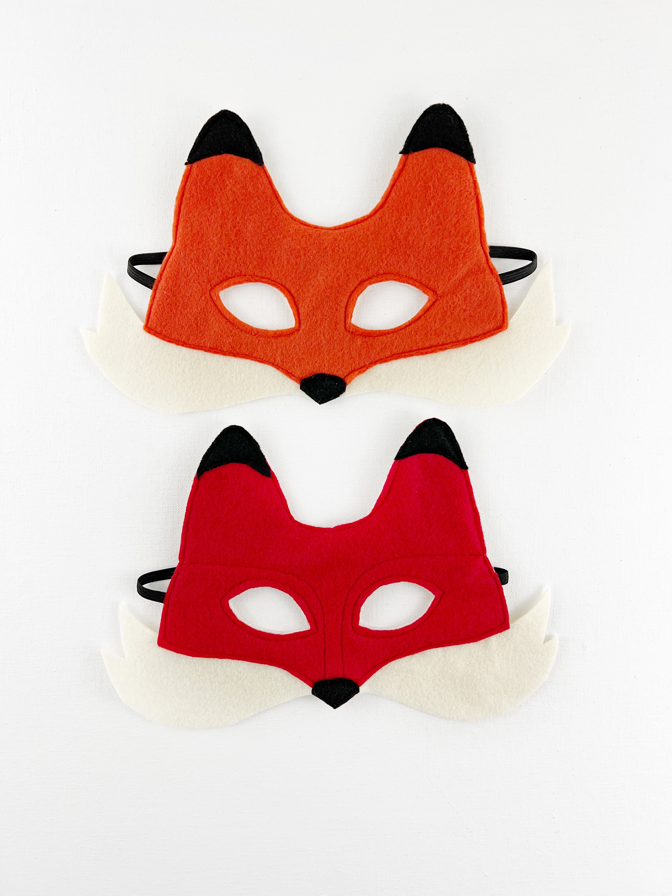 Felt Fox Mask: Eco-friendly Kids Costume, Pretend Play - Etsy