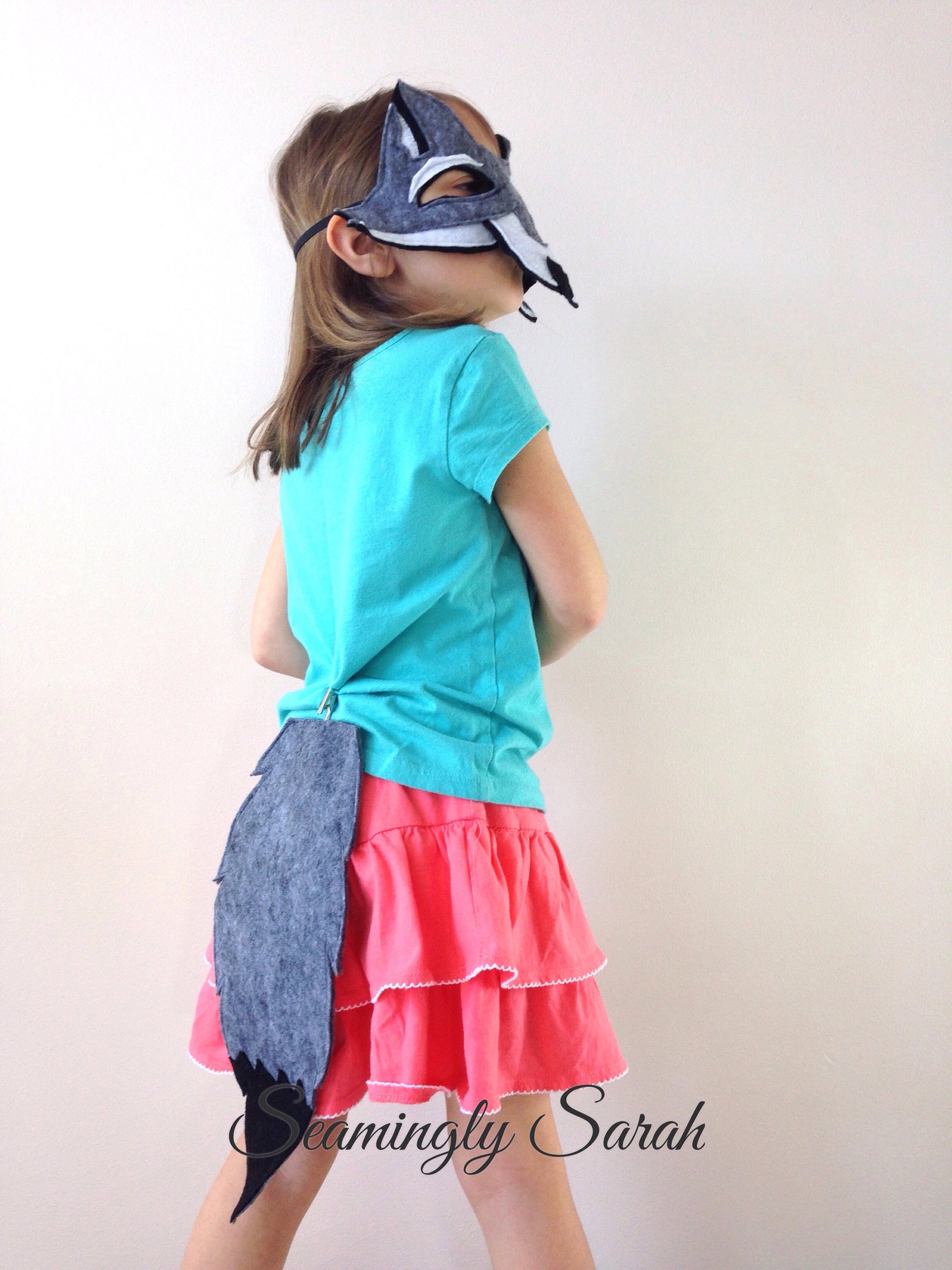 Kit Diable : Bandeau, Noeud Papillon et Queue couleurs assorties