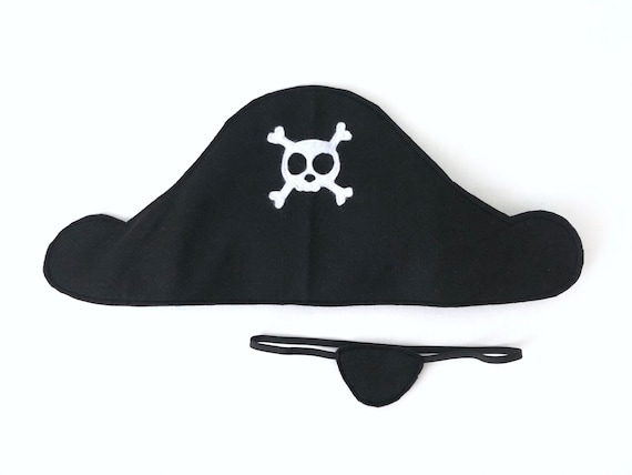 Parche Y Pendiente De Pirata - Accesorio CosPlay Y Halloween - Disfraz Rudo Con Aro Dorado