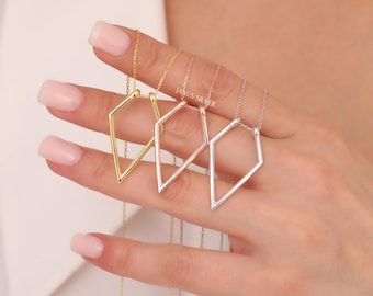 Zierliche Ringhalter-Halskette, 925 Sterling Silber Ringhalter-Halskette, Zierlicher Schmuck, Geschenk für Arzt Krankenschwester