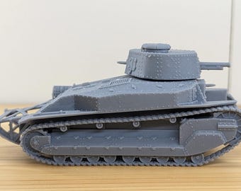 28mm World War 2- Resin Printed Medium Tank Type 89B I-go (japan