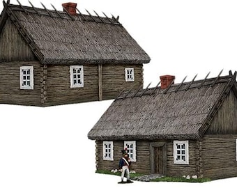 World War 2- 28mm scale Eastern Europe Napoleonic Era Complete Village