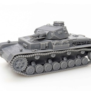 28 mm World War 2 Resin Printed-Panzer IV Ausf.C (Deutschland, WW2)