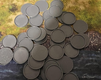 Round Bases with Lips Various Sizing