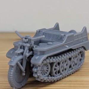 28mm World War 2- Resin Printed Sd.Kfz.2 - Kettenkrad (Germany, WW2)