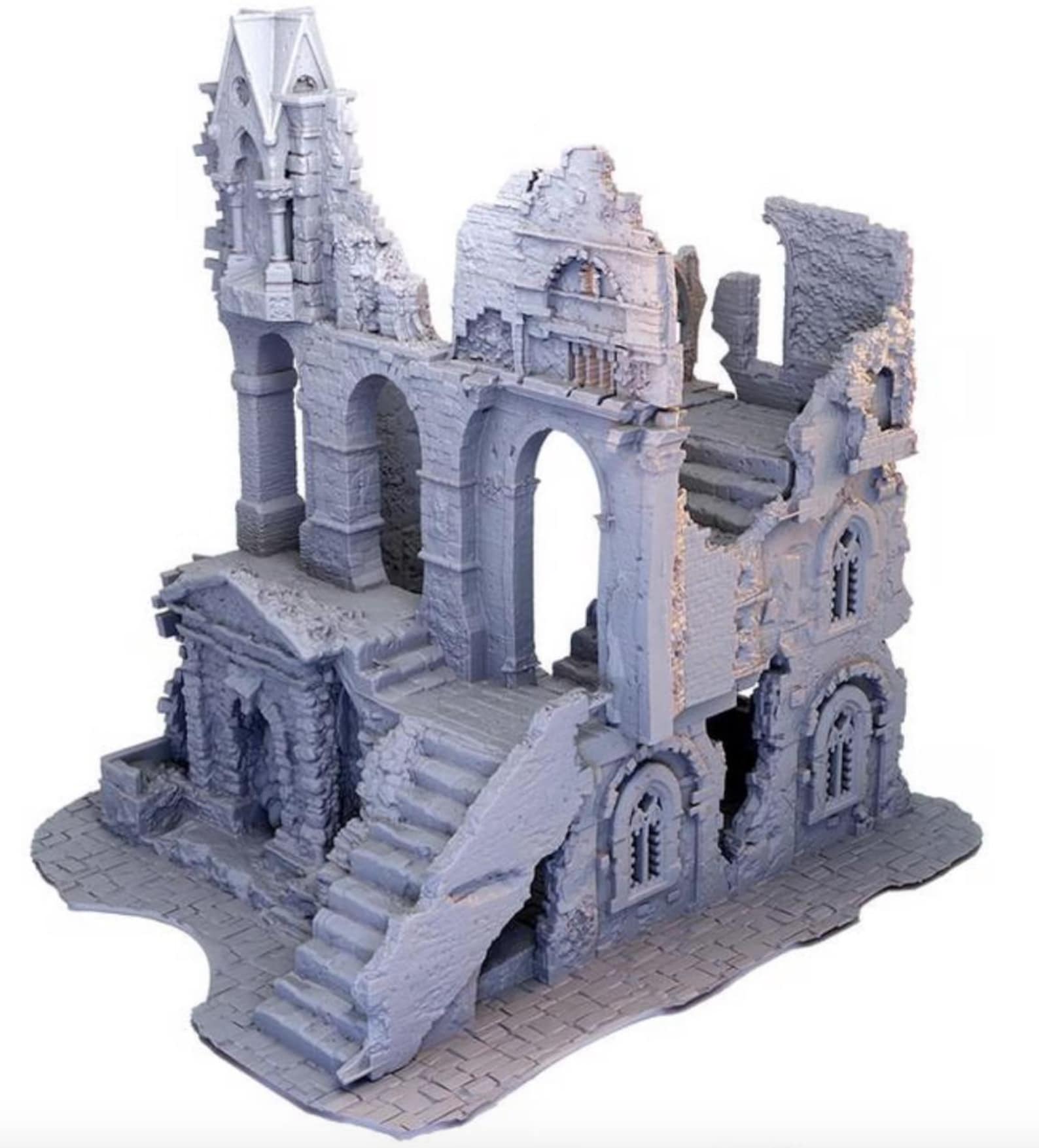 Ruins of Eldermoore 28mm Crumbling Watchtower - Etsy