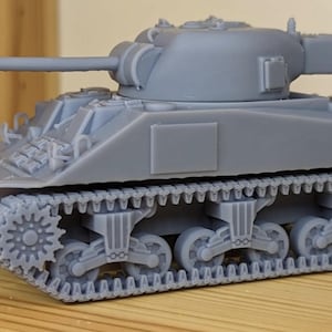 28mm World War 2-Resin Printed Sherman Firefly IC (UK, WW2)