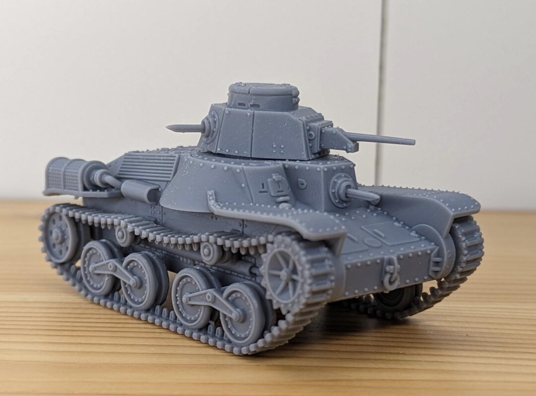 28mm World War 2- Resin Printed Vehicle Type 95 Ha-go Light Tank